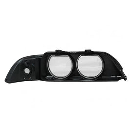 Trasparente faro destro per Bmw 5 E39 1995-2000 fumé grigio 1 pezzo