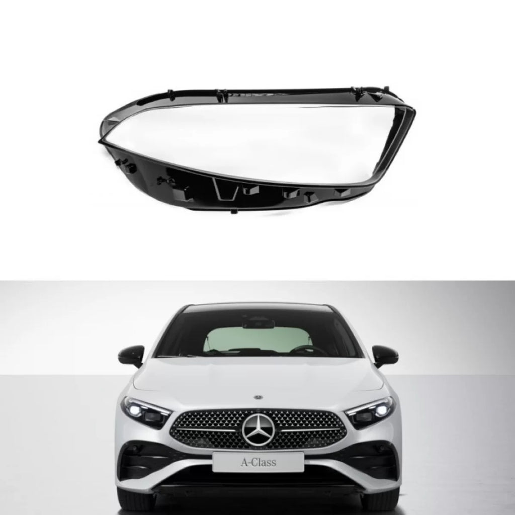 Trasparente faro destro per Mercedes-Benz Classe A W177 19-23 1 pezzo