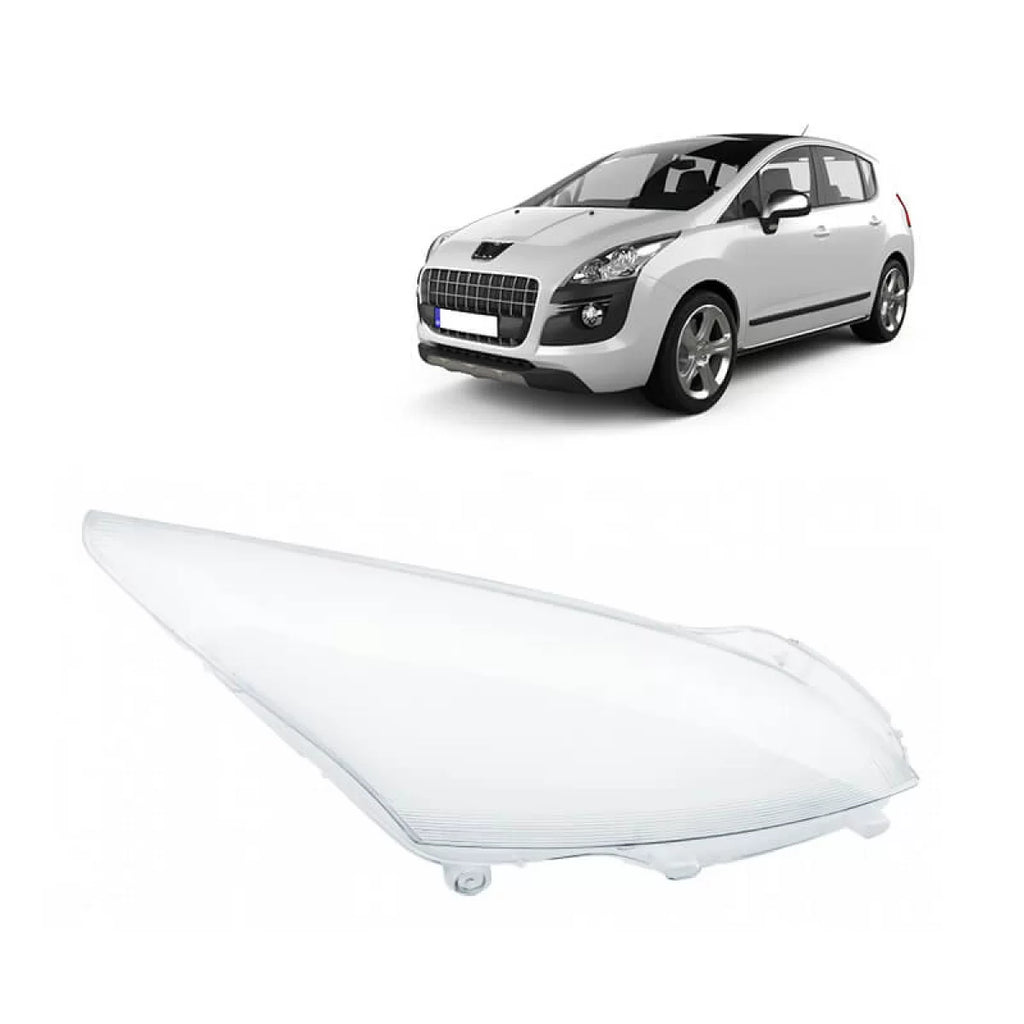 Trasparente faro destro per Peugeot 3008 09-13 1 pezzo