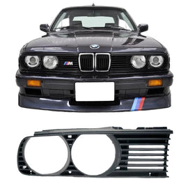Faro anteriore destro griglia per BMW 3 E30 (M40) 83-90 1Pc