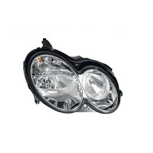 Faro anteriore destro per Mercedes-Benz CLK W209 03-10 cromato H7/H7 con pneumatico motorino Depo