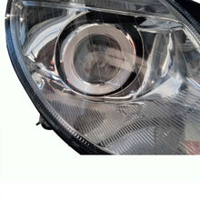 Carica l'immagine nel visualizzatore di Gallery, Faro anteriore destro per Mercedes-Benz Classe E W211 06-09 cromato restyling H7/H7 con motorino Depo