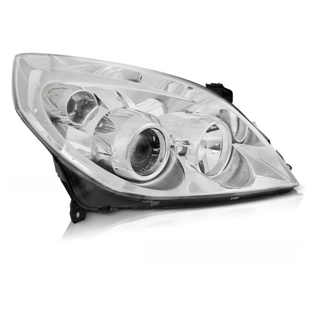 Faro anteriore destro per Opel Vectra C restyling 05-08 H7/H1 cromato TYC