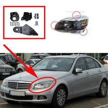 Carica l'immagine nel visualizzatore di Gallery, Faro anteriore Tap riparazione sinistro kit per Mercedes-Benz Classe C W204 07-14