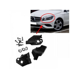 Faro anteriore Tap riparazione sinistro kit per Mercedes-Benz Classe A W176 12-18 3 pezzi