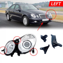 Carica l'immagine nel visualizzatore di Gallery, Faro anteriore Tap riparazione sinistro kit per Mercedes-Benz Classe E W211 02-09 3 pezzi