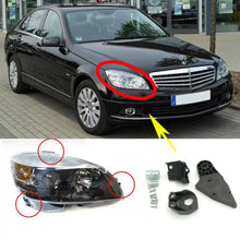 Faro anteriore Tap riparazione destro kit per Mercedes-Benz Classe C W204 07-14