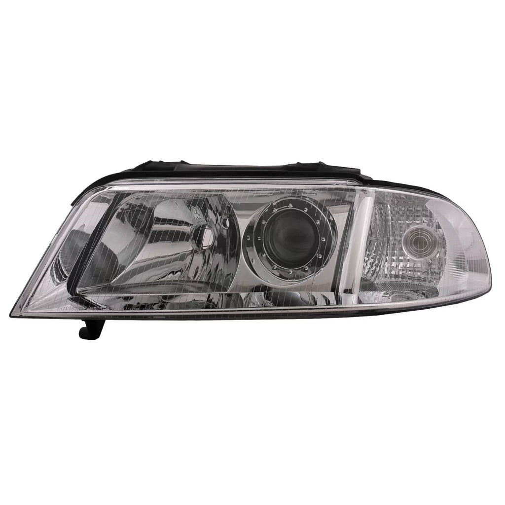 Fari anteriori per Audi A4 B5 restyling (1999-2000) cromato