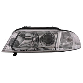 Fari anteriori per Audi A4 B5 restyling (1999-2000) cromato