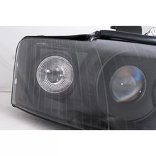 Carica l'immagine nel visualizzatore di Gallery, Fari anteriori per Audi A4 B6 (2000-2004) RHD o LHD nero