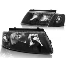Fari anteriori neri compatibile VW PASSAT B5 3B 11.96-08.00