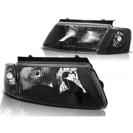 Fari anteriori neri compatibile VW PASSAT B5 3B 11.96-08.00