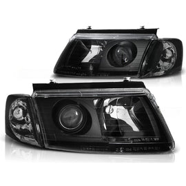 Fari anteriori neri compatibile VW PASSAT B5 3B 11.96-08.00