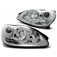 Fari anteriori cromati compatibile MERCEDES W220 S-Classe 09.98-05.05