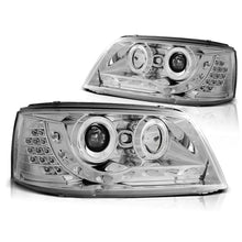 Fari anteriori luce diurna cromato compatibile VW T5 04.03-08.09