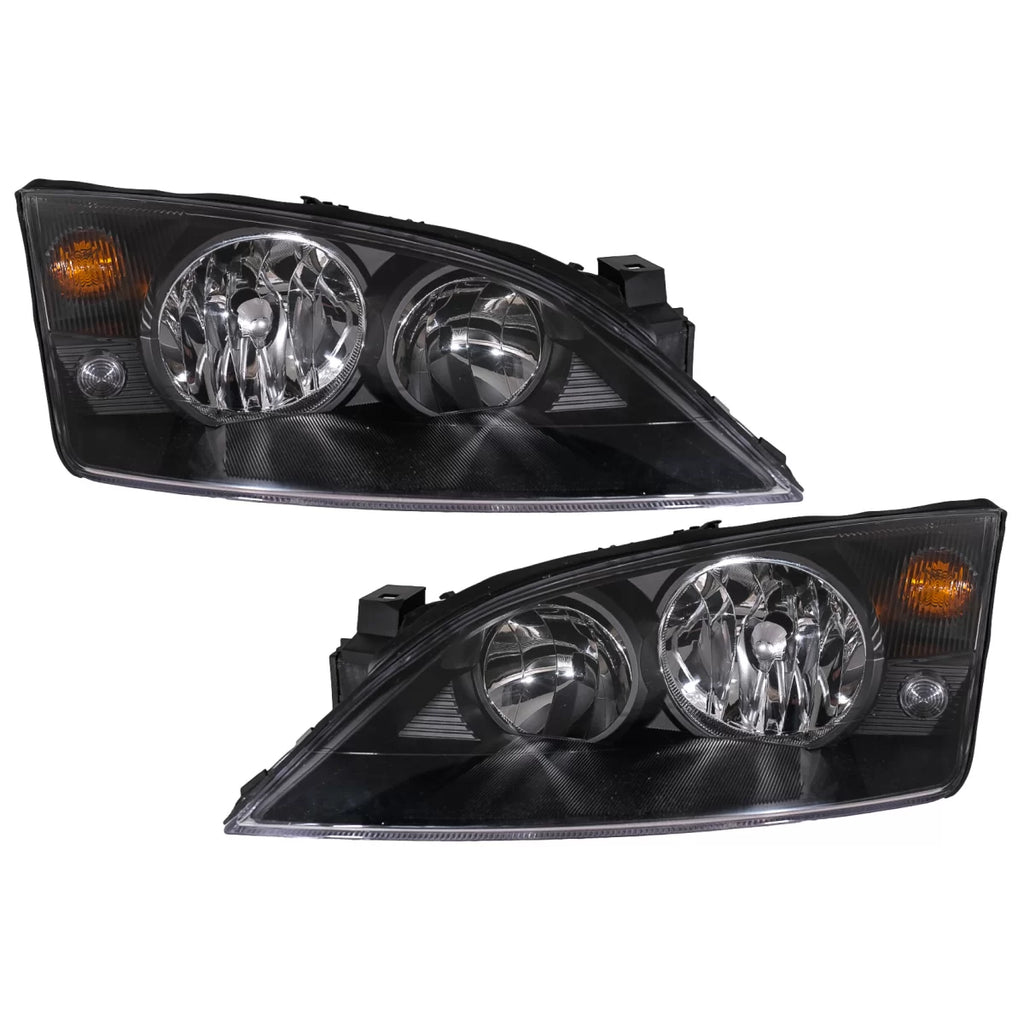 Fari anteriori per Ford Mondeo MK3 wagon hatchback berlina (09.2000-05.2007) nero