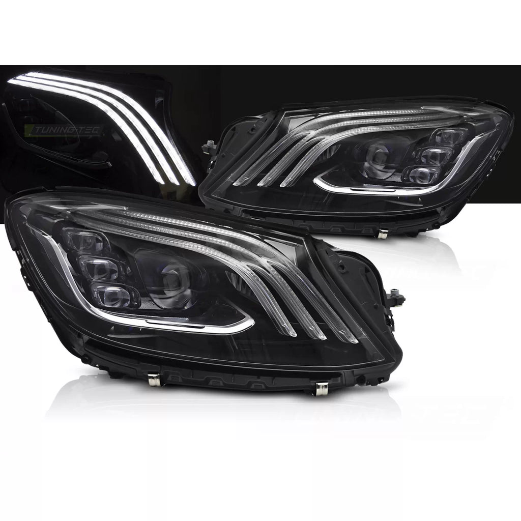 Fari anteriori Full LED DRL compatibile MERCEDES Classe S W222 13-17