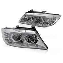 Fari anteriori LED cromato compatibile BMW E90/E91 05-08