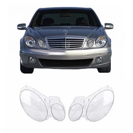 Trasparenti fari vetri set per Mercedes-Benz E W211 pre-restyling berlina / Touring 02-06 2 pezzi