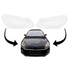 Trasparenti fari vetri per VW Golf 6 VI Mk6 (2008-2014) trasparente vetro ottica