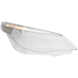 Lenti dei fari anteriori vetro destro & lato sinistro per BMW Serie 5 E60 berlina E61 Touring Non-LCI (2003-03.2007)