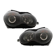Fari anteriori per Mercedes Classe C W203 (07.2000-03.2004) nero