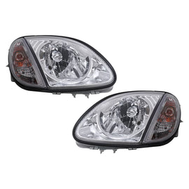 Fari anteriori per Mercedes SLK R170 (04.1996-2004) cromato