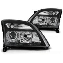 Fari anteriori OPEL VECTRA C 04.02-08.05 Angel Eyes nero