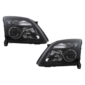 Fari anteriori per Opel Vectra C (04.2002-05.2005) nero