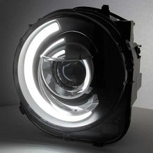 Carica l'immagine nel visualizzatore di Gallery, Set fari anteriori per Jeep Renegade 2014+ DRL Tube luci nero H7 manuale Akkon