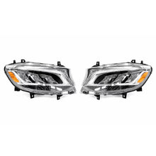 Carica l'immagine nel visualizzatore di Gallery, Set fari anteriori per Mercedes-Benz Sprinter W907 2018-2023 nero Full LED Carner