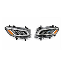Carica l'immagine nel visualizzatore di Gallery, Set fari anteriori per Mercedes-Benz Sprinter W907 2018-2023 nero Full LED Carner