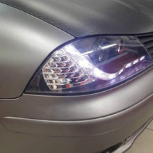 Set fari anteriori per Seat Ibiza 6L 02-08 DRL &amp; Led Direction nero H1/H1 Junyan
