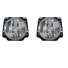 Set fari anteriori per VW Golf 2 83-92 trasparente vetro H4 manuale Depo