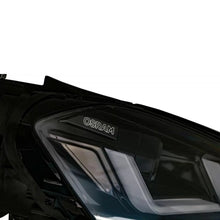 Carica l'immagine nel visualizzatore di Gallery, Set fari anteriori per VW Golf VII (7) 12-17 DRL Full LED alogeno versione nero/cromato LEDHL103-CM Osram Ledriving