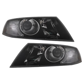 Fari anteriori per Skoda Octavia II (2004-2008) nero