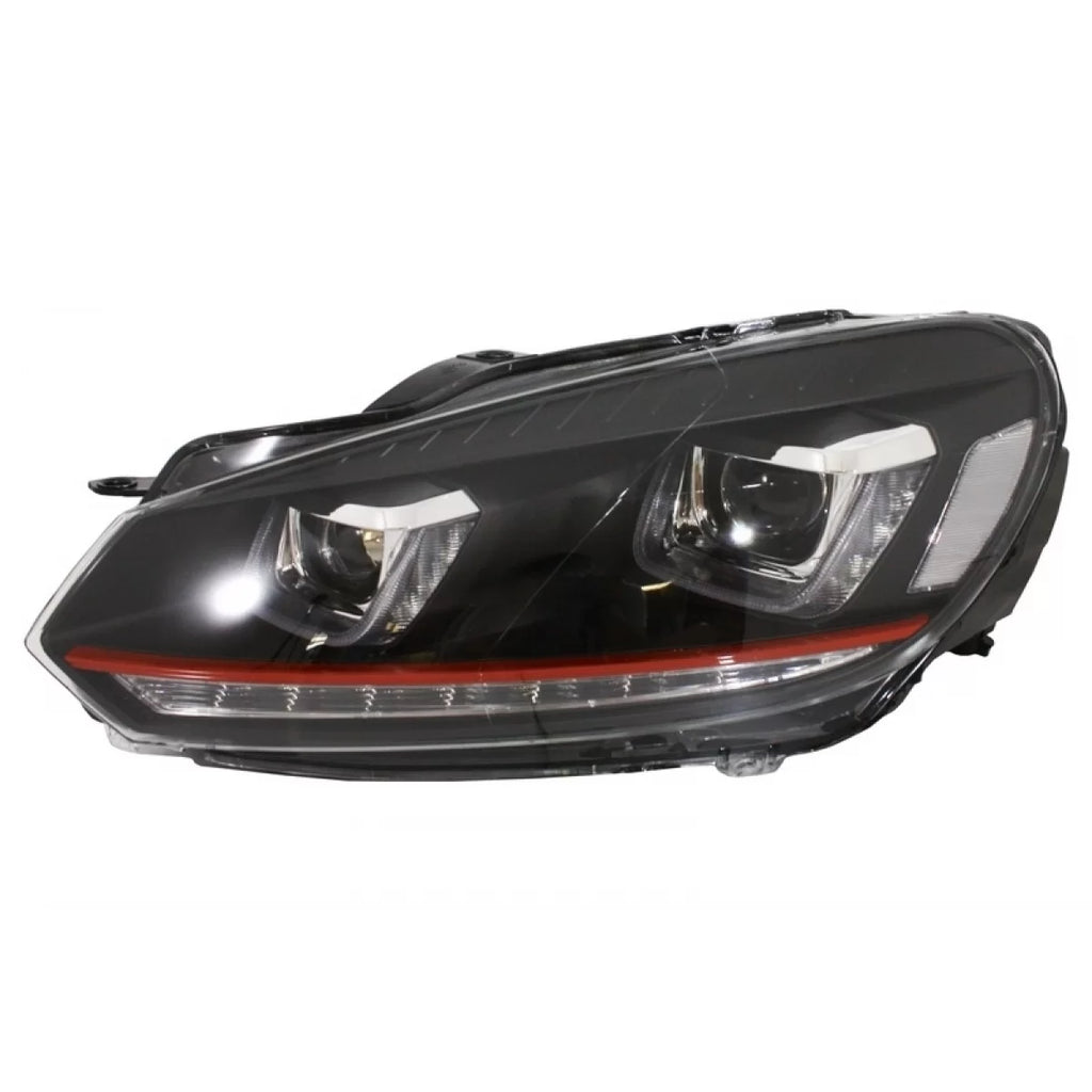 Fari anteriori e fanali posteriori Full LED per VW Golf 6 VI (2008-2013) R20 U design Indicatori di direzione dinamici