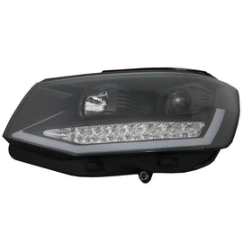 Fari anteriori TUBE Barra LED per VW Transporter T6 (2015-2020) nero
