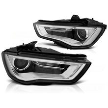 Carica l'immagine nel visualizzatore di Gallery, Fari anteriori a guida di luce DRL compatibile AUDI A3 8V 12-16