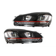 Fari anteriori per VW Golf 6 VI (2008-2013) Golf 7 3D LED DRL U-design GTI con fanali posteriori Full LED R20