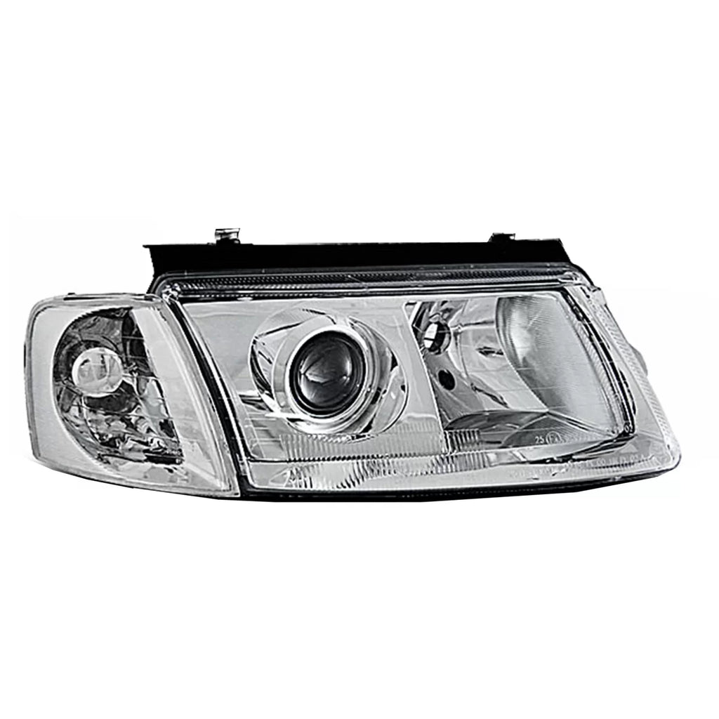 Fari anteriori per VW Passat B5 3B (11.1996-08.2000) cromato H7/H7