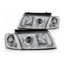 Fari anteriori per VW Passat B5 3B (11.1996-08.2000) cromato H7/H7