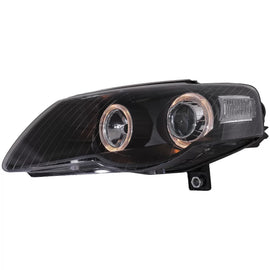 Fari anteriori per VW Passat B6 3C (03.2005-2010) 2 anelli luminosi nero