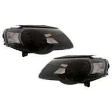Carica l'immagine nel visualizzatore di Gallery, Fari anteriori per VW Passat B6 3C (03.2005-2010) nero