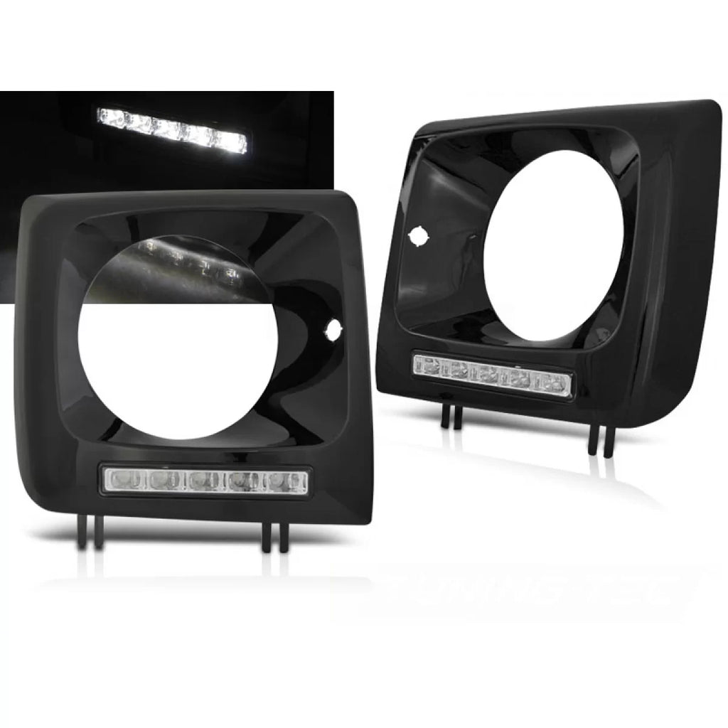 HEADLIGHTSLED DRL nero compatibile MERCEDES W461,W463 01-12