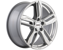 Load image into Gallery viewer, Cerchio in Lega Fondmetal -until stocks last- INSPIRED HEXIS (FMI01) 20x8.5 ET39 5x112 GLOSSY SILVER
