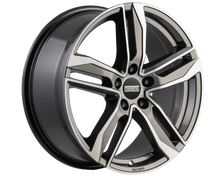 Load image into Gallery viewer, Cerchio in Lega Fondmetal INSPIRED HEXIS (FMI01) 18x8 ET48 5x112 GLOSSY TITANIUM MACHINED