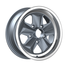 Cerchio in Lega Fondmetal -classic- CLASSIC HF15 15x5 ET48 5x130 MATT SILVER MACHINED LIP