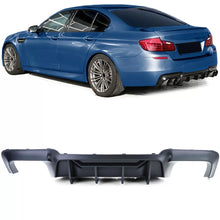 Carica l'immagine nel visualizzatore di Gallery, Alto Performance Duplex opaco posteriore diffusore compatibile Serie 5 BMW F10 F11 550i M550d