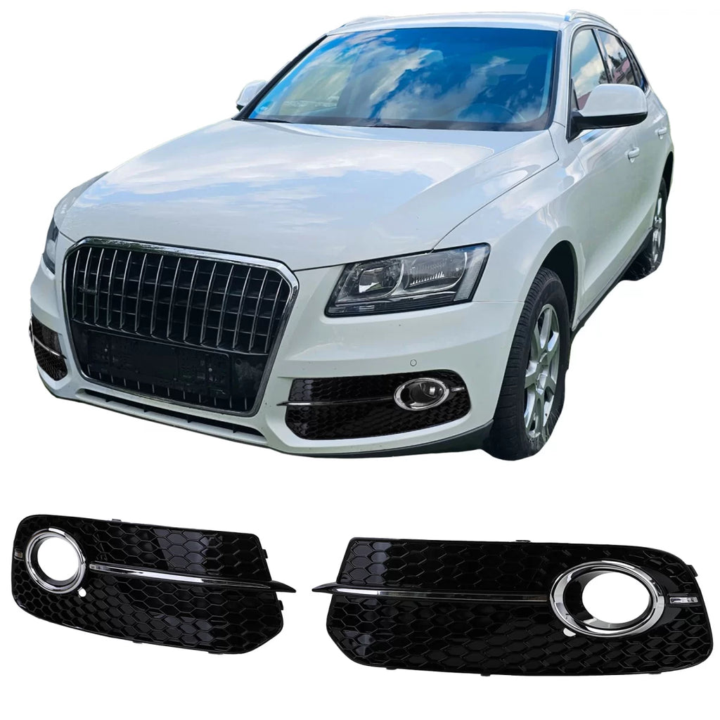 Nido d’ape griglia inserti paraurti nero lucido per Audi Q5 8R 12-16